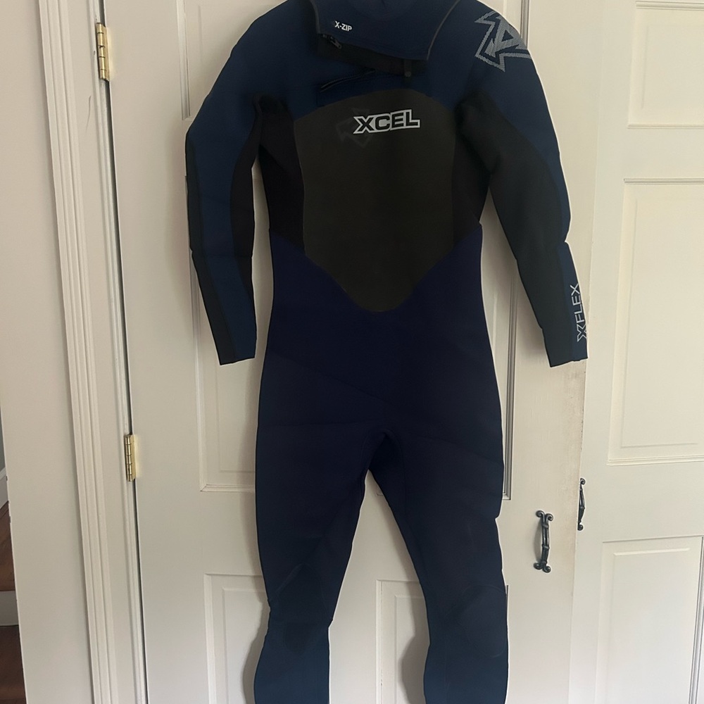 XCEL Full Body Wetsuit in Black and Blue